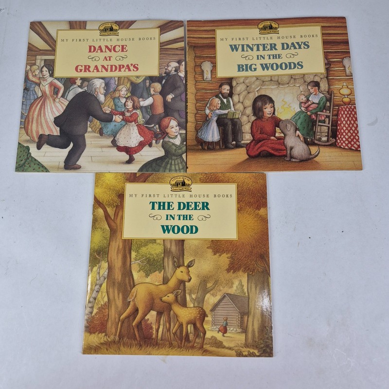 My First Little House Books Lot of 3 Laura Ingalls Wilder Paperback 1689