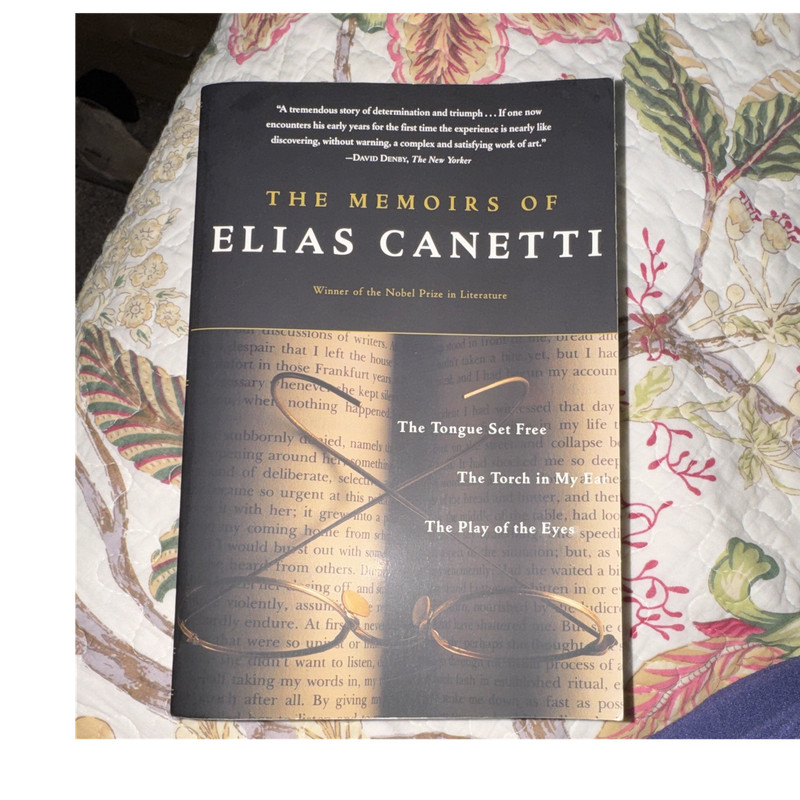 The Memoirs of Elias Canetti | Nobel Prize Literature | FSG Paperback