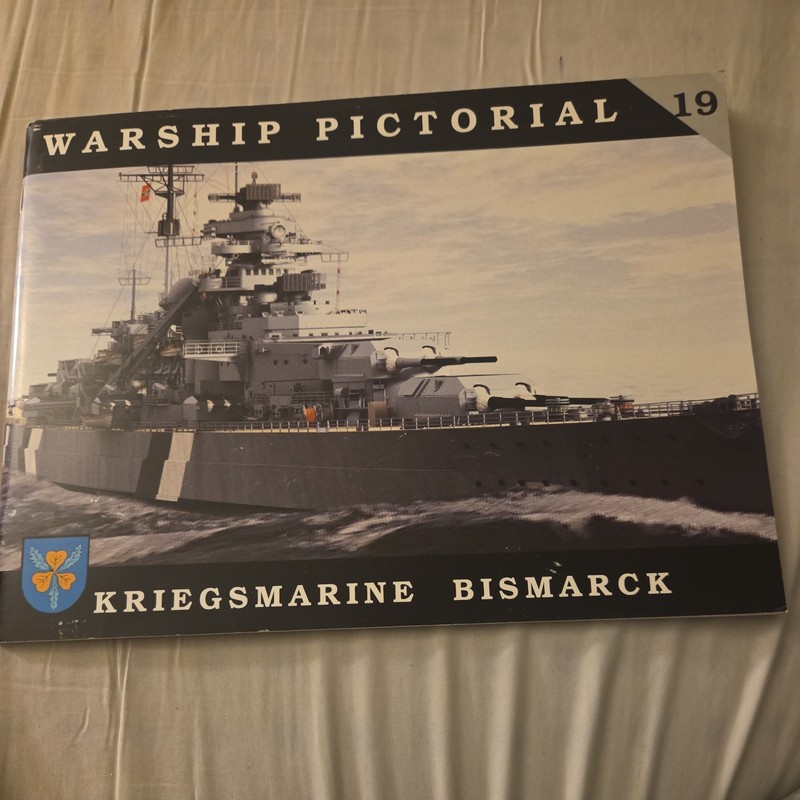 Warship Pictorial 19 Kriegsmarine Bismarck SC 2003 Naval Monograph WWII