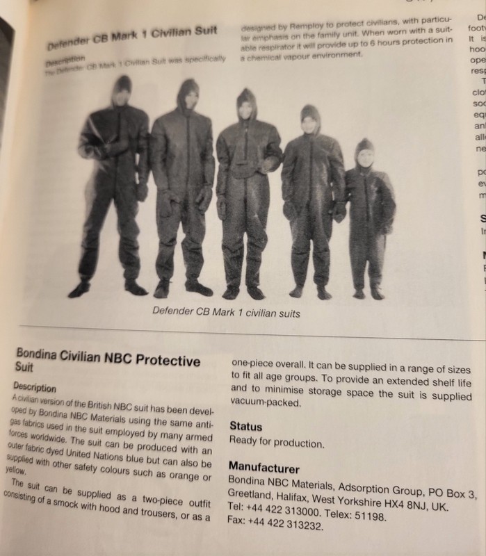 Jane's NBC Protection Equipment 7th Edition 1994-95 Edited by Terry J Gander gallery