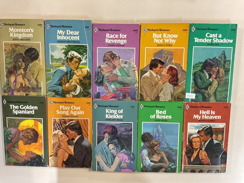 Harlequin Vintage Romance PB Lot of 40 Rome & Stevens & Steele & Arbor gallery