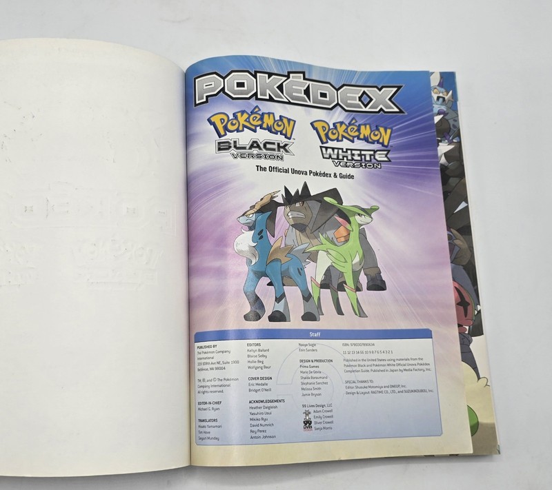 Pokémon- Black White Version-2011 Official Strategy Guide Volume 2 Mini-Poster gallery
