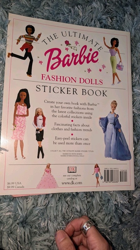 Barbie: Ultimate Fashion Doll Sticker Book by DK Paperback / softback Book The gallery