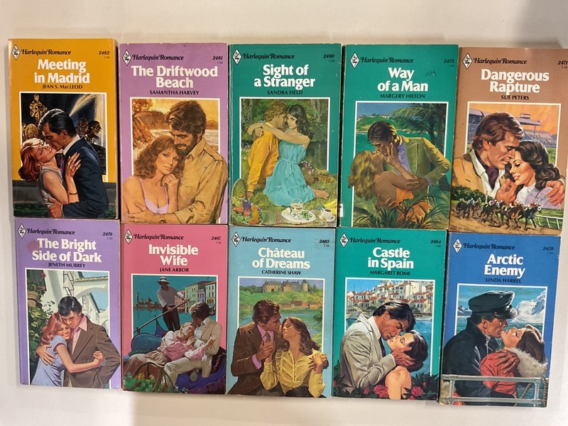 Harlequin Vintage Romance PB Lot of 40 Rome & Stevens & Steele & Arbor gallery