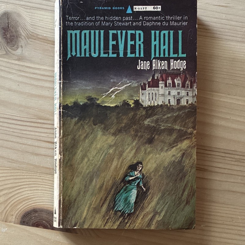 Maulever Hall by Jane Aiken Hodge Paperback Pyramid Books Romantic Mystery 1965