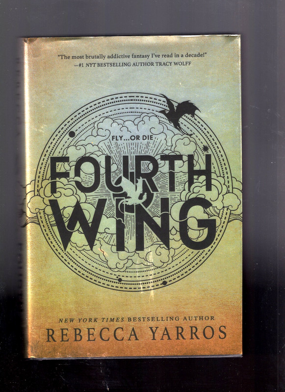 Fourth Wing Rebecca Yarros First Edition Later print Red Tower Books 2023 NF