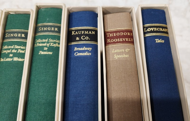 Lot of 15 - The Library Of America Hardcover with Slipcases - GOOD gallery