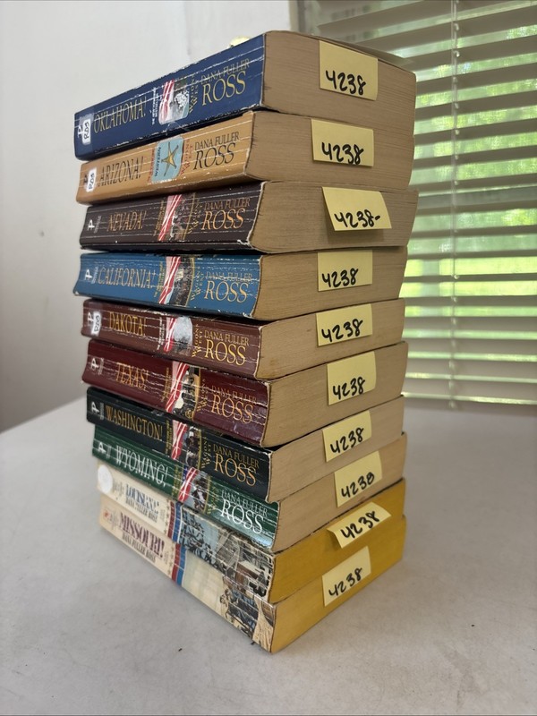 Lot of 10 - Dana Fuller Ross - Wagons West Series - Free Shipping gallery