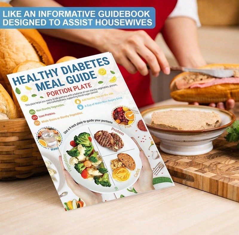 3PCS Diabetes Food List Chart and Meal Planner for Diabetics Type 3 Diabetes Die gallery