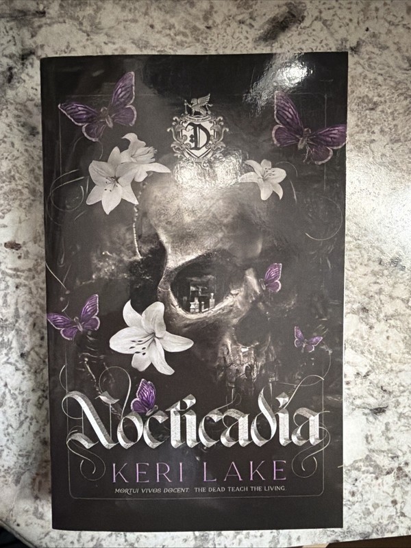 Nocticadia by Keri Lake, Gothic Dark Romance Booktok, OOP Paperback
