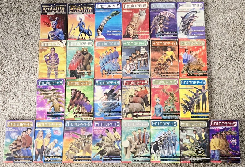 Animorphs & Andalite Chronicles Paperback Book Lot Of 26 K.A. Applegate