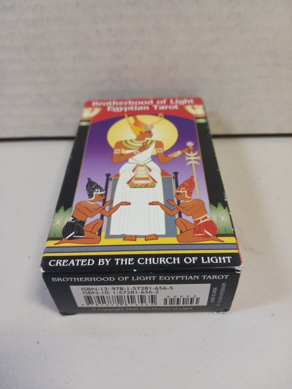 Brotherhood of Light Egyptian Tarot W/ Booklet - Created by the Church of Light gallery