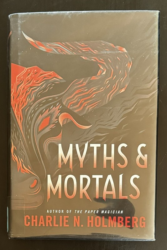 Myths and Mortals by Charlie N. Holmberg 2019 Hardcover Free Shipping