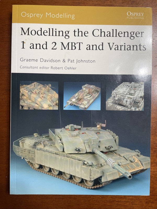 Modelling the Challenger 1 and 2 MBT & Var. – Osprey Modelling #29, 96 Pages, SB