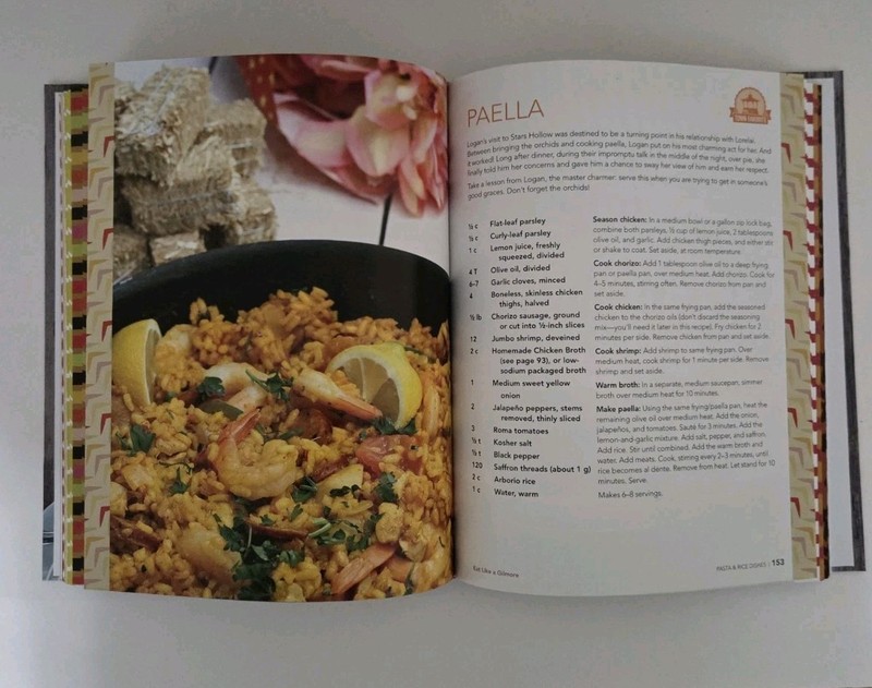 Eat Like a Gilmore: The Unofficial Cookbook (HC 2016) Kristi Carlson - NEW gallery