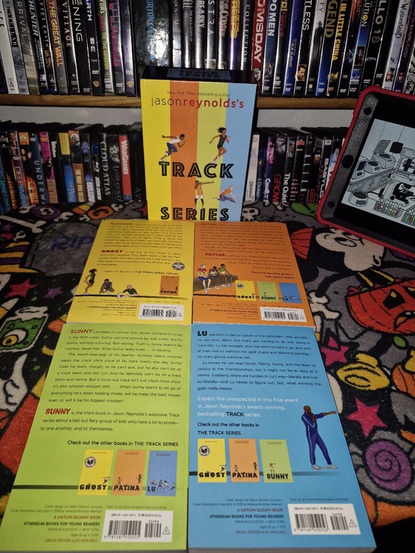 Track Series Jason Reynold Lot 4 Boxed Set Boy Run Sports Chapter Grade 4 5 6 7 gallery