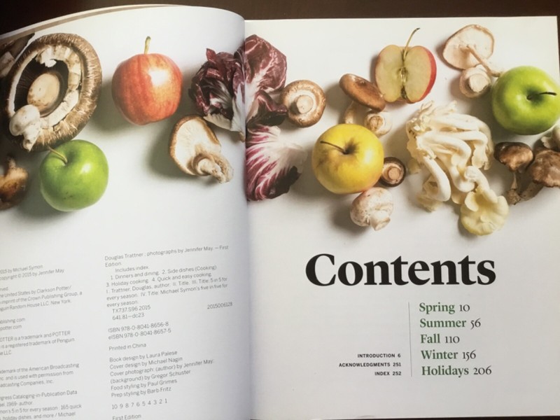 Micheal Simon 5 in 5 cookbook For Every Season gallery