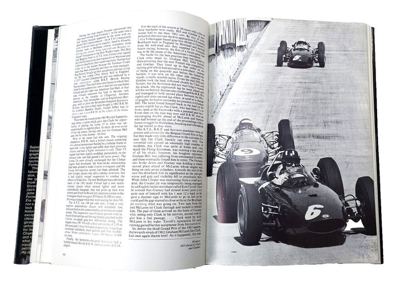Formula 1 Racing The Modern Era by Jose Rosinski Hardcover with Dust 1973 gallery