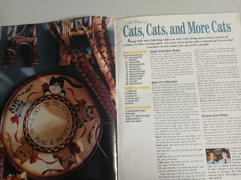 Decorative Wood Crafts by BH&G--April 1994, No 16----good gallery