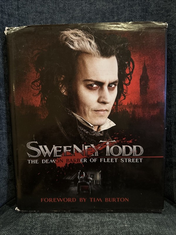 Sweeney Todd Demon Barber Hardcover Book – Tim Burton Foreword