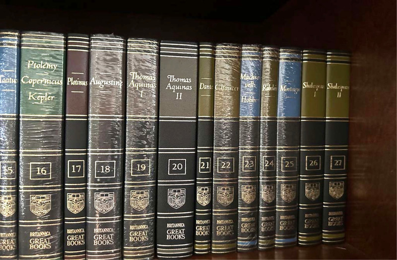 Britannica Great Books of the Western World Set 52 Vol.-Most New & Sealed gallery
