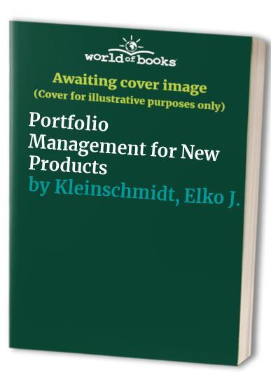 Portfolio Management for New Products, Kleinschmidt, El