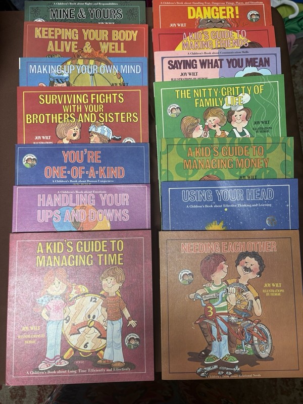 Lot of 14 Joy Wilt children’s guides vintage TPB Ready-Set-Grow Series
