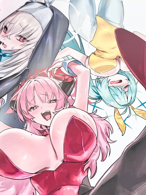 c107 nonco bunny no hon 5 art book B5/12p hopaoba rabbit girl doujinshi gallery