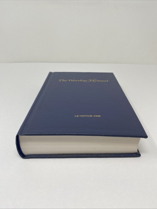 The Worship Hymnal 2008 Slate Blue HC Lifeway Worship First Edition Clean Pages gallery