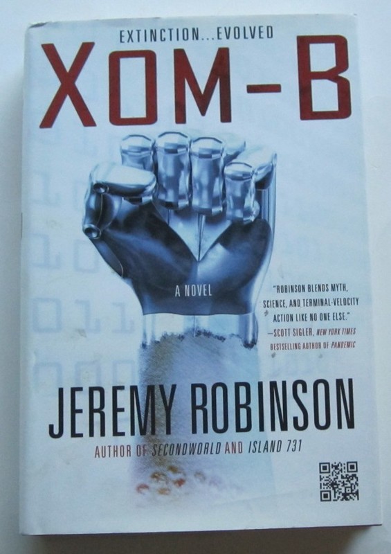 XOM-B Jeremy Robinson HC (First Edition) St. Martin’s Press 2014