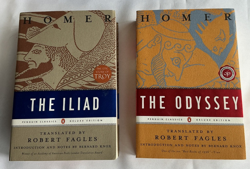 Homer The Iliad and The Odyssey Hardcover Box Set Soon to be C Nolan movie gallery