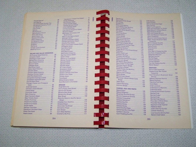 St. Luke's Episcopal Church Salisbury NC Cookbook 1984 Over 700 recipes 360pp gallery