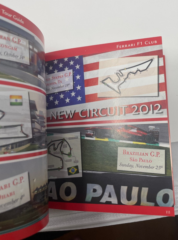 2012 Ferrari Pit Tour Guide - Paddock Club EXCLUSIVE, F1 Formula 1 FREE SHIPPING gallery