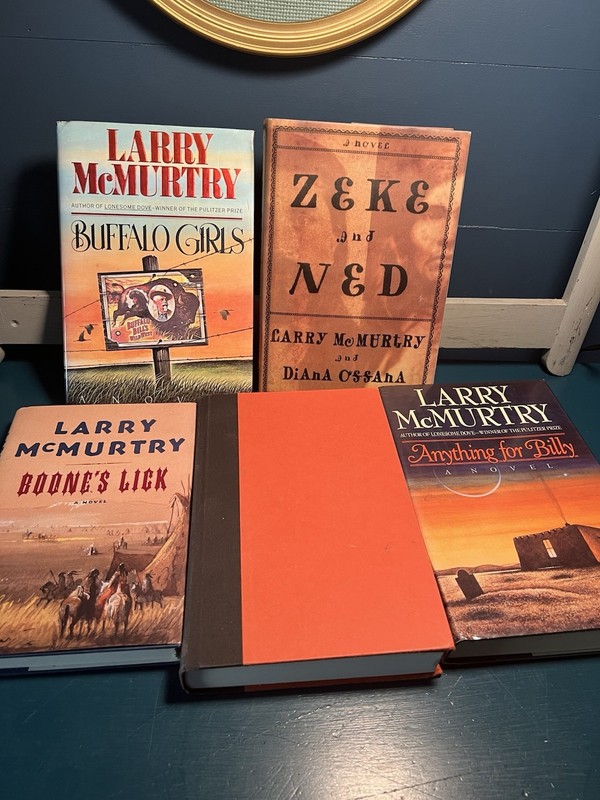 Lot 5 Larry McMurtry HC/DJ Buffalo Girls The Late Child Anything For Billy Etc gallery