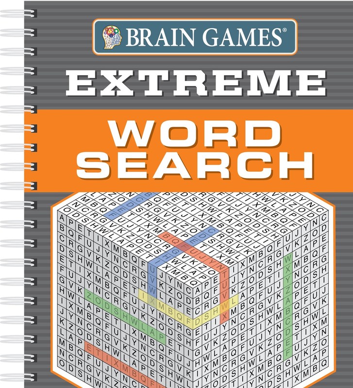 Brain Games – Extreme Word Search (256 pages)