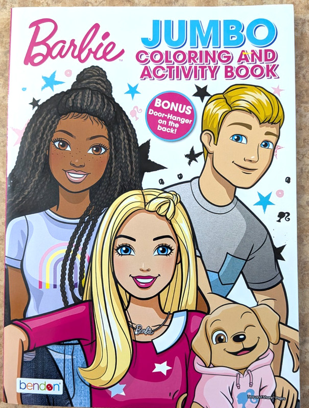 Barbie Jumbo Coloring & Activity Book