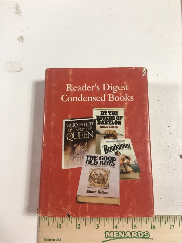 Reader’s Digest Condensed Books – Volume 4 (1978, Dust Jacket)