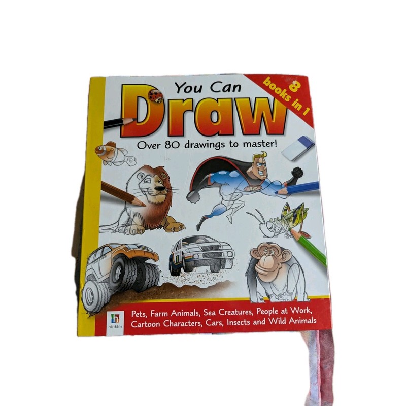 You Can Draw – Hardcover By Hinkler Books – LIKE NEW