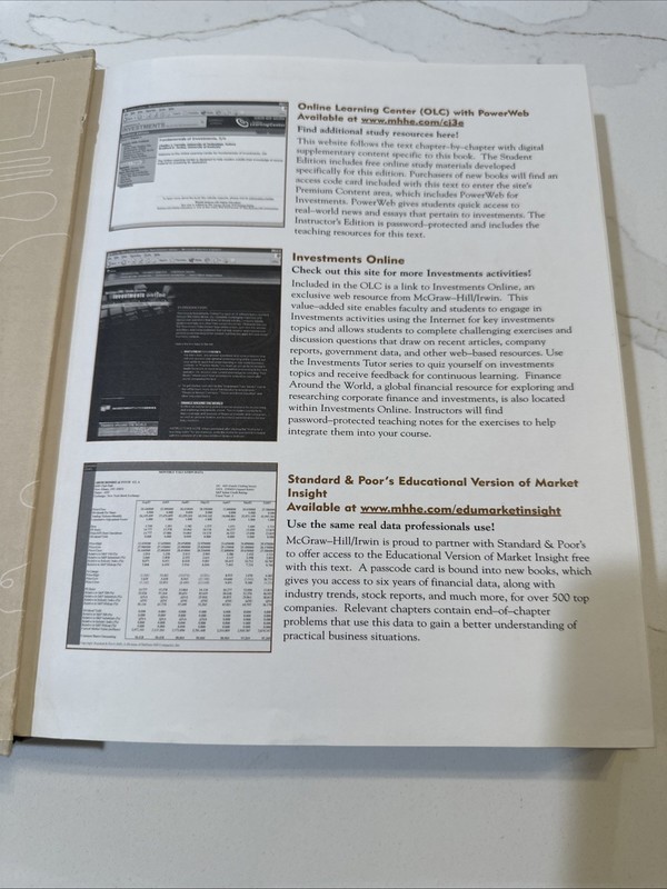 Fundamentals of Investments: Valuation and Management by Charles J CORRADO gallery
