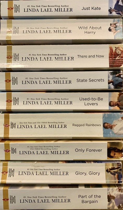 lot of 9 (2-in-1) pb with 18 novels LINDA LAEL MILLER cowboy romance
