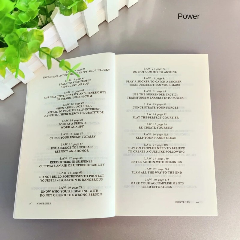 The Concise 48 Laws of Power English Book gallery