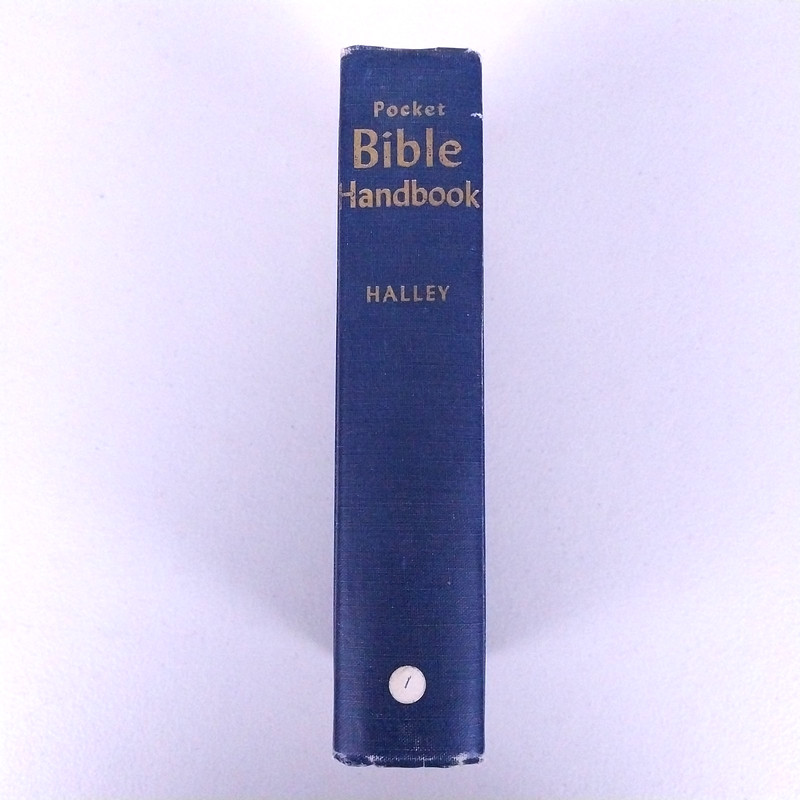 Vintage Pocket Bible Handbook by Henry H. Halley - 1954 Hardback Commentary gallery