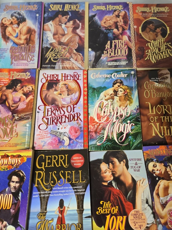 Lot of 13 Leisure Historical Romances Paperbacks Shirl Henke And More Vintage gallery