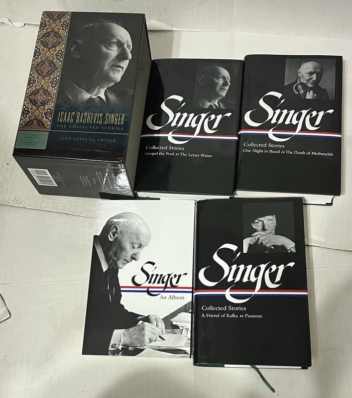 Isaac Bashevis Singer: the Collected Stories : A Library of America Boxed Set VG