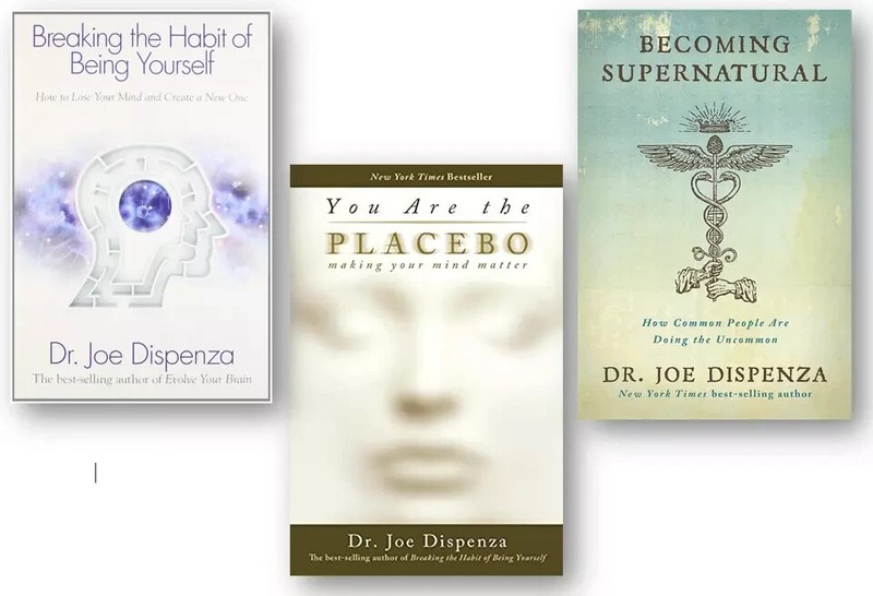 Joe Dispenza 3 Book Set :Becoming Supernatural, Placebo, Breaking the Habit, PB