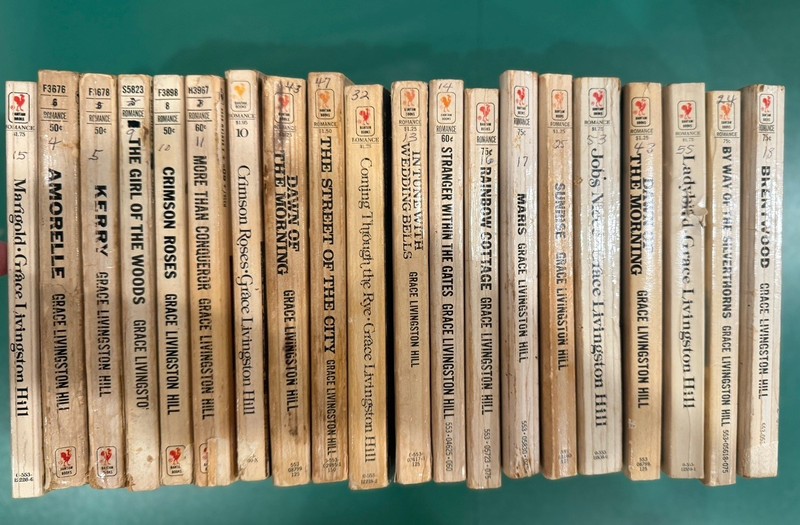 Grace Livingston Hill Paperback Bantam Vintage Romance Lot Of 20 Books