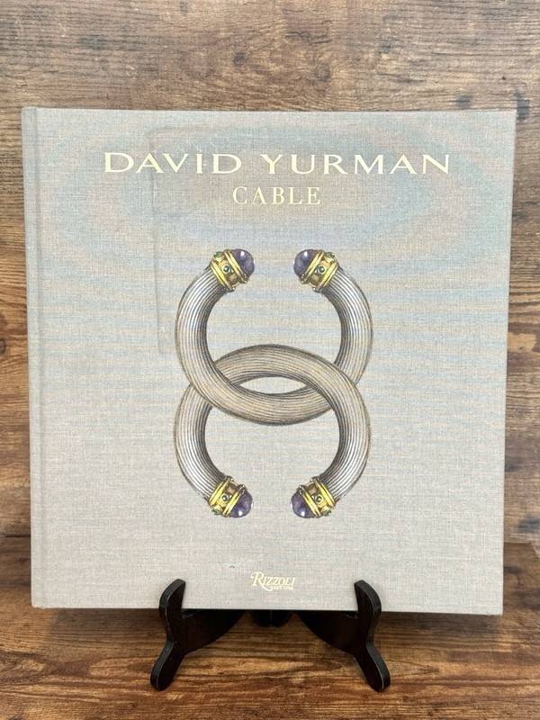 David Yurman CABLE Hardcover Book Rizzoli 2017 Luxury Jewelry Design 222 Pages