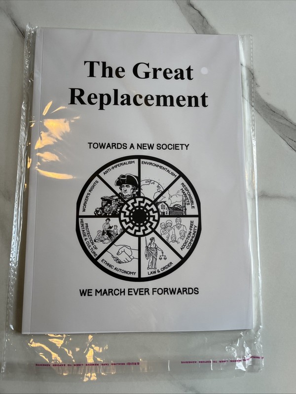 The Replacement, Towards A New Society Reprint, 8.5*11.5”