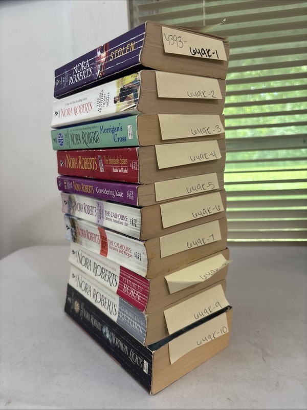 Lot of 10 Nora Roberts: Stolen, Northern Lights and More - Free Shipping gallery