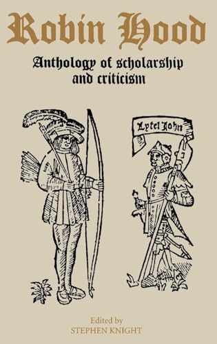 Robin Hood: An Anthology of Scholarship – Hardcover, by Knight Stephen – New x